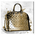 Gold Canvas Art A74444