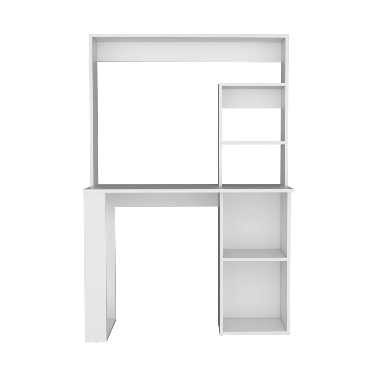 Desk With Hutch and Shelves B517