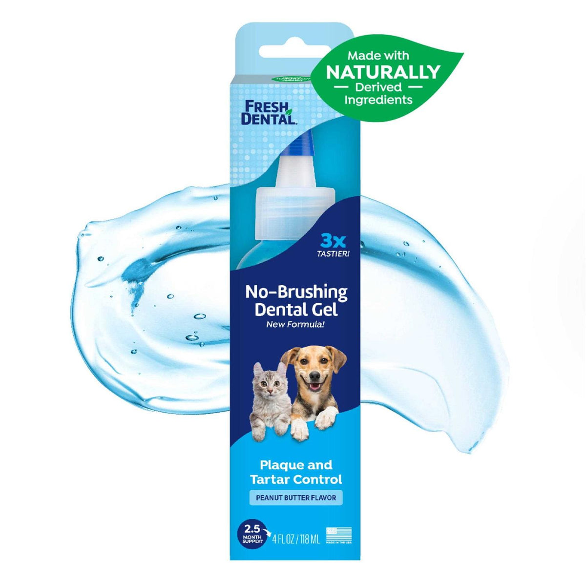 Fresh Dental Gel Toothpaste for Dogs & Cats H912