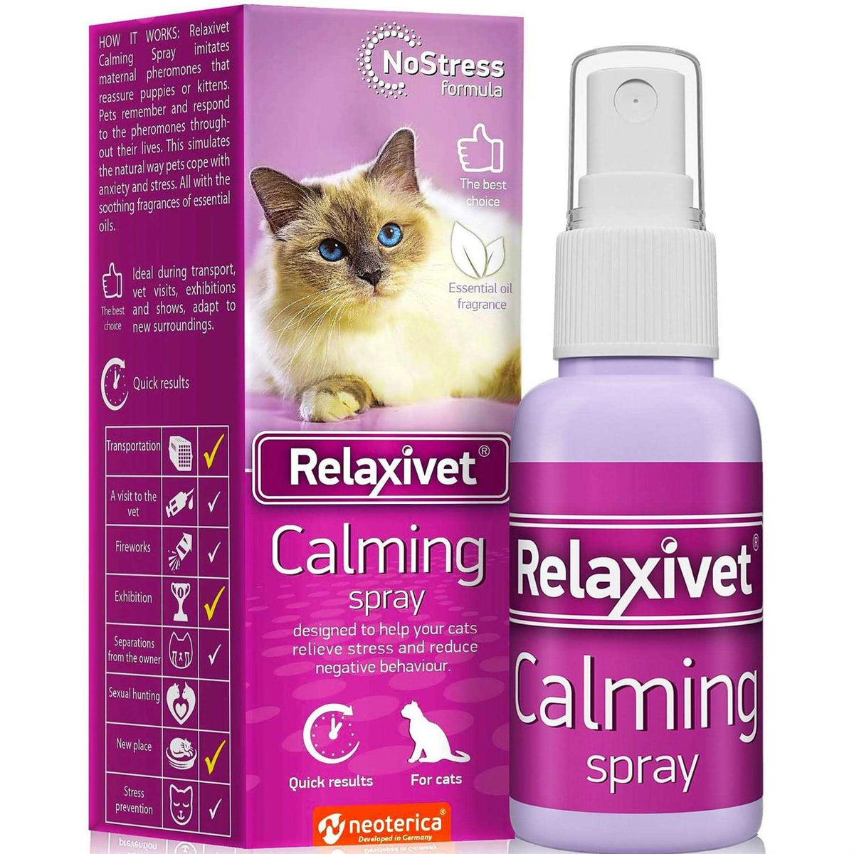 Calming Spray for Cats and Dogs M907