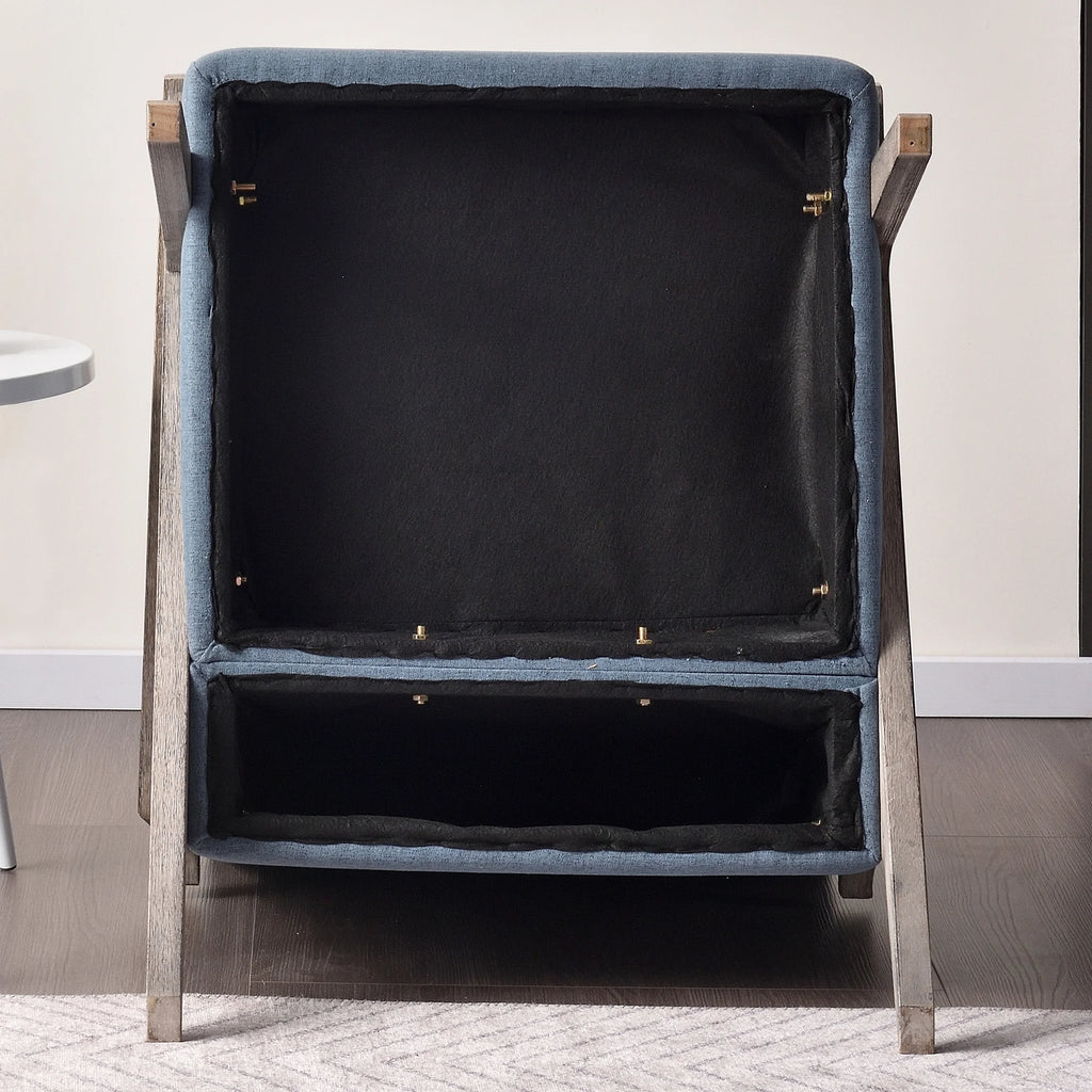 Beige Mid Century Accent Chair S949392