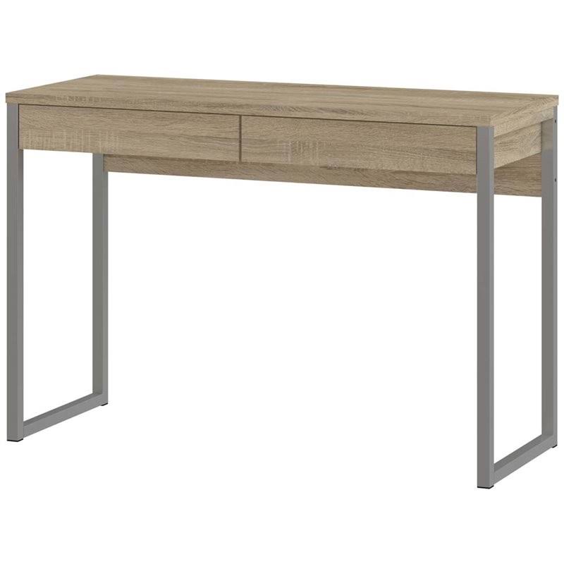 Oak 2 Drawer Writing Desk D46915