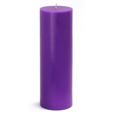 Unscented Paraffin Pillar Candle K87050