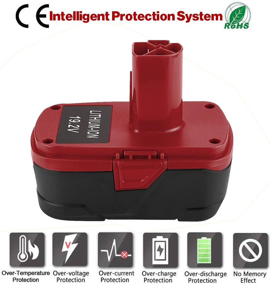 6000mAh 19.2V Lithium Battery 2 Pack I8004