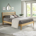 Queen Size Solid Wood Platform Bed V6787