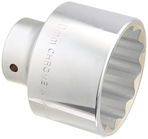 60 mm 12-Point Chrome Vanadium Steel Socket O448463