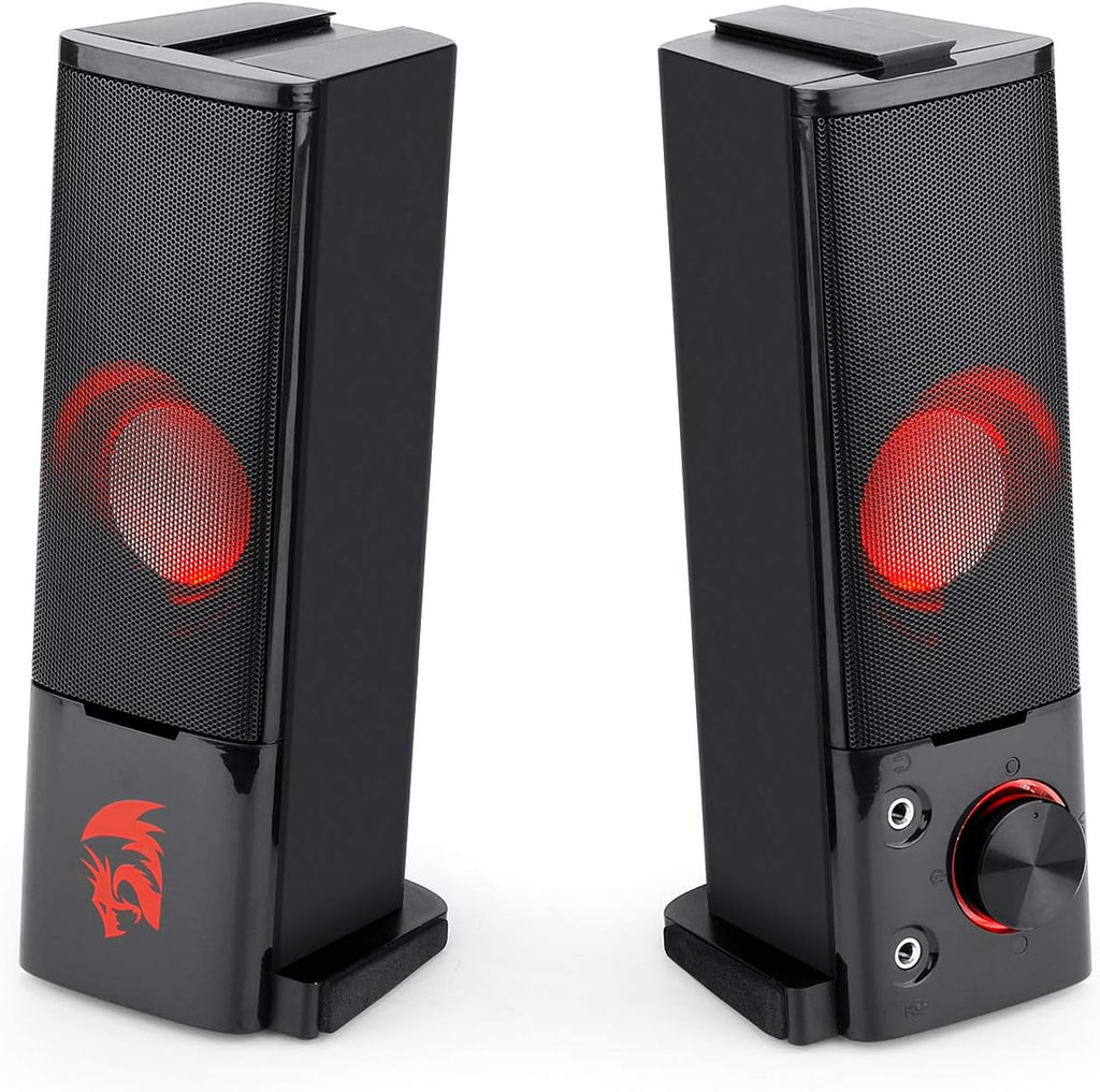 2.0 Channel Stereo Desktop Computer Speakers with Headphone Jack, USB Powered, Pack of 2 X843