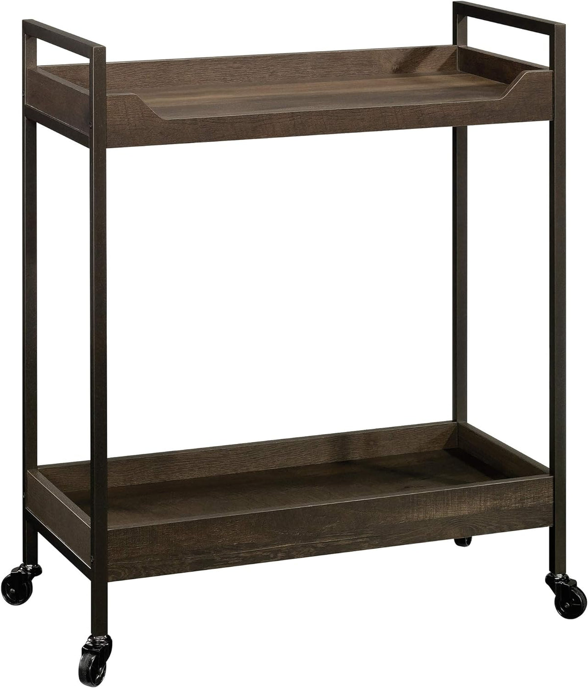 Cart, L: 32.76 x W: 17.28 x H: 36.02, Charter Oak finish E215841
