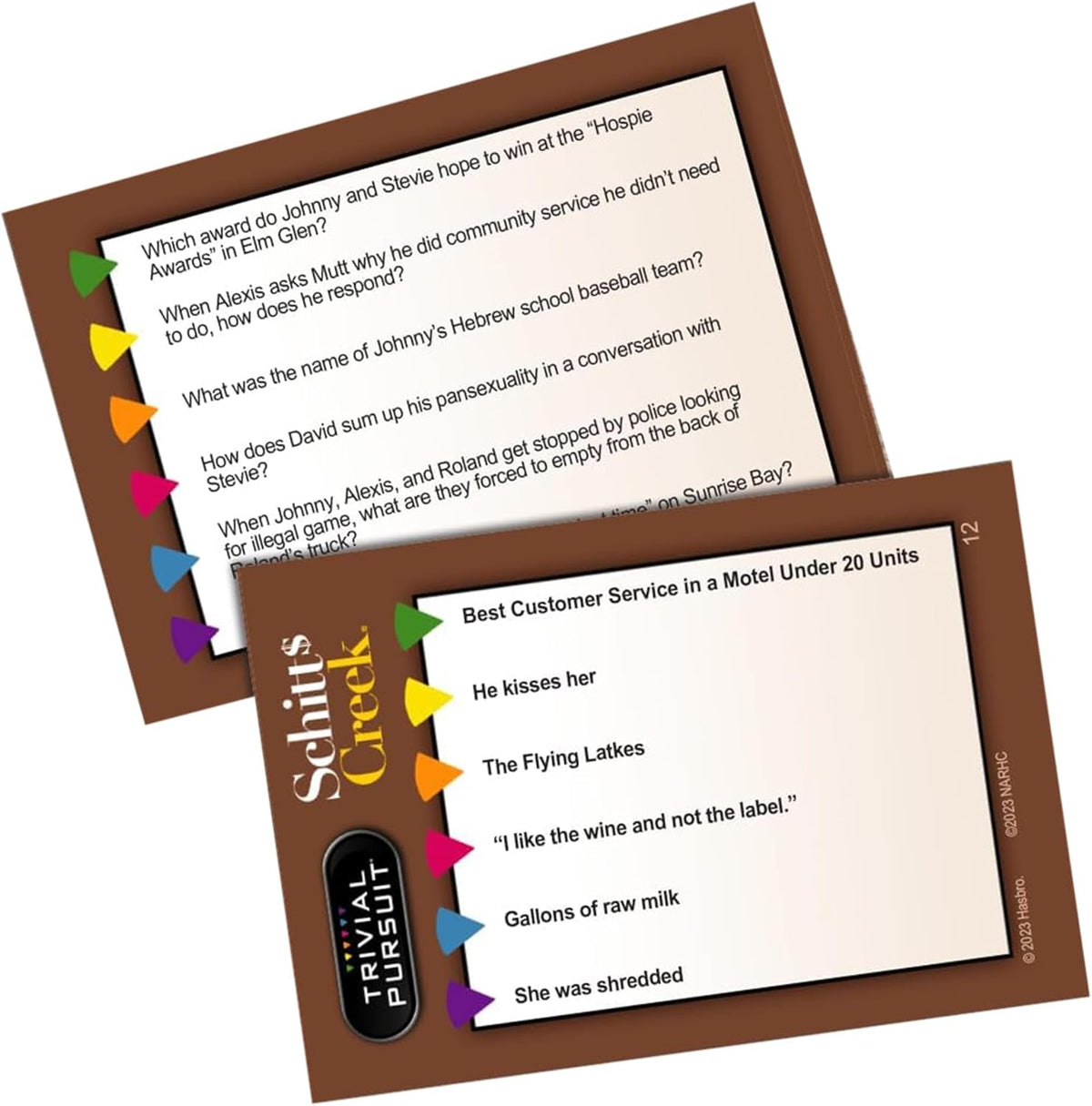 Trivial Pursuit Trivia Game with 600 Questions O308