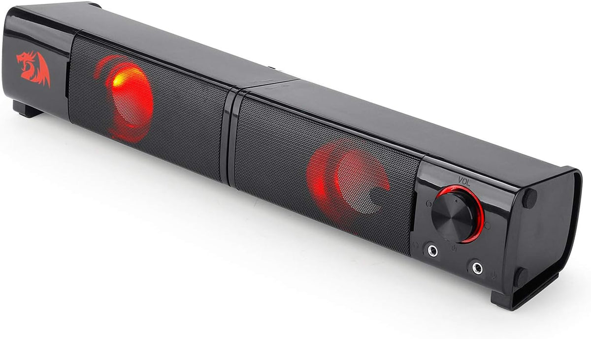 2.0 Channel Stereo Desktop Computer Speakers with Headphone Jack, USB Powered, Pack of 2 X843
