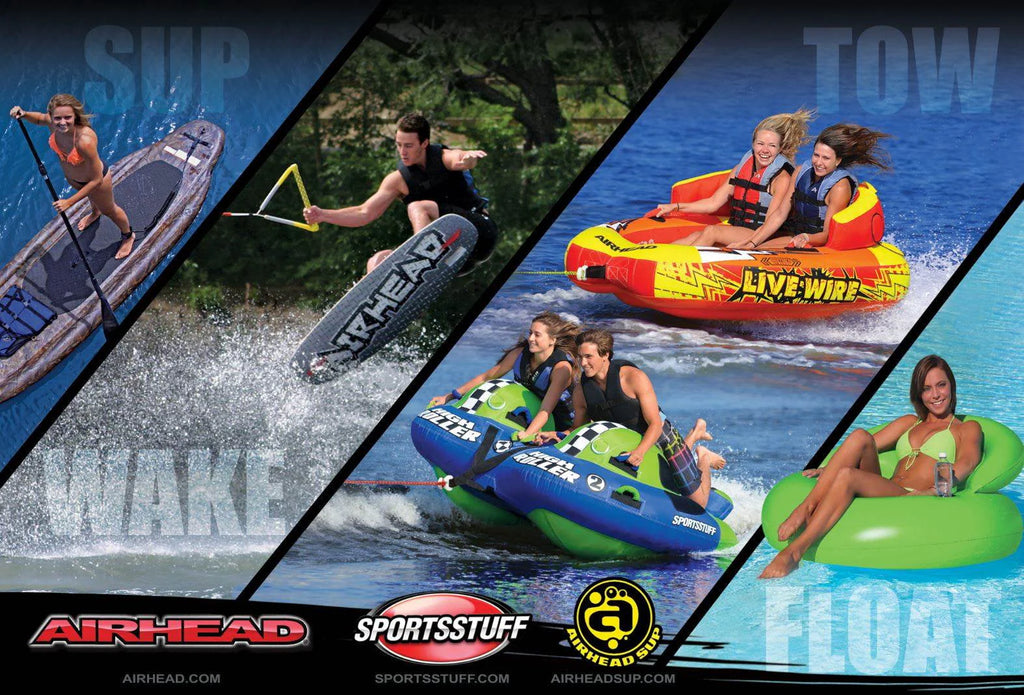Inflatable 1-2 Rider Towable Water Tube O7065