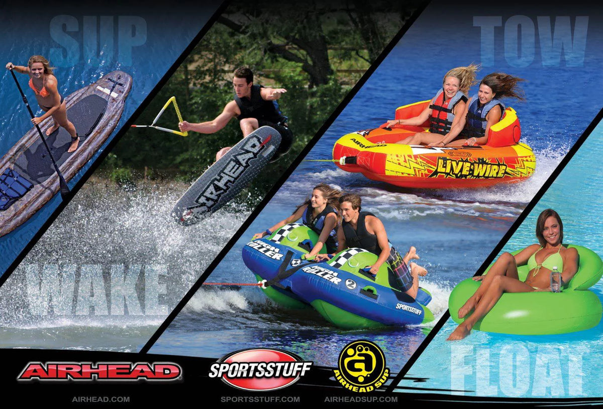Inflatable 1-2 Rider Towable Water Tube O7065