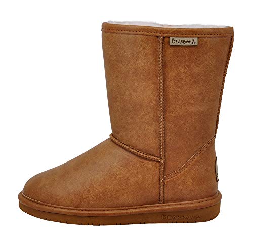 Emma Short Women's Classic Winter Slip On Suede Boots C255304