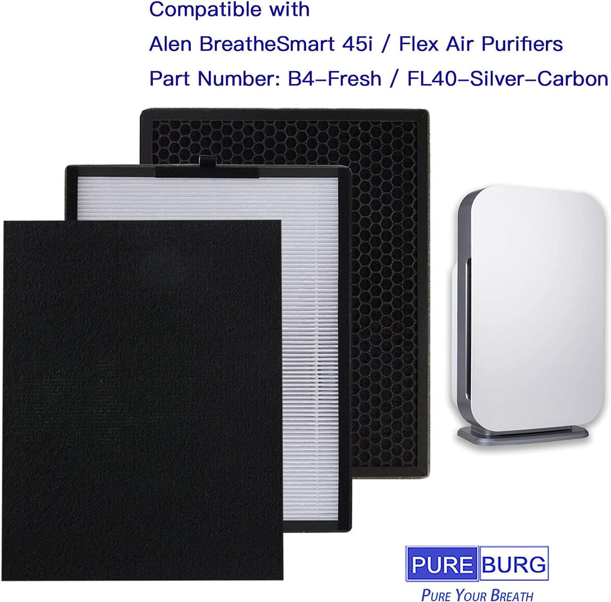 2-Pack Replacement TRUE HEPA Filter Set S274