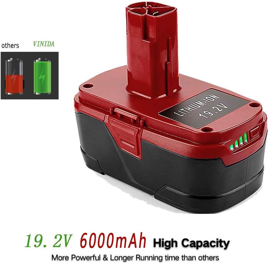 6000mAh 19.2V Lithium Battery 2 Pack I8004