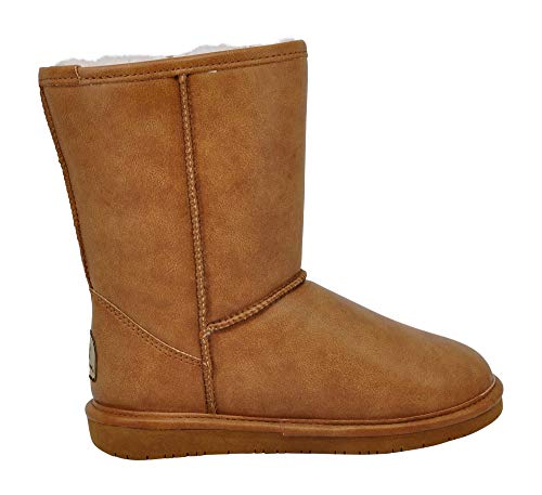 Emma Short Women's Classic Winter Slip On Suede Boots C255304