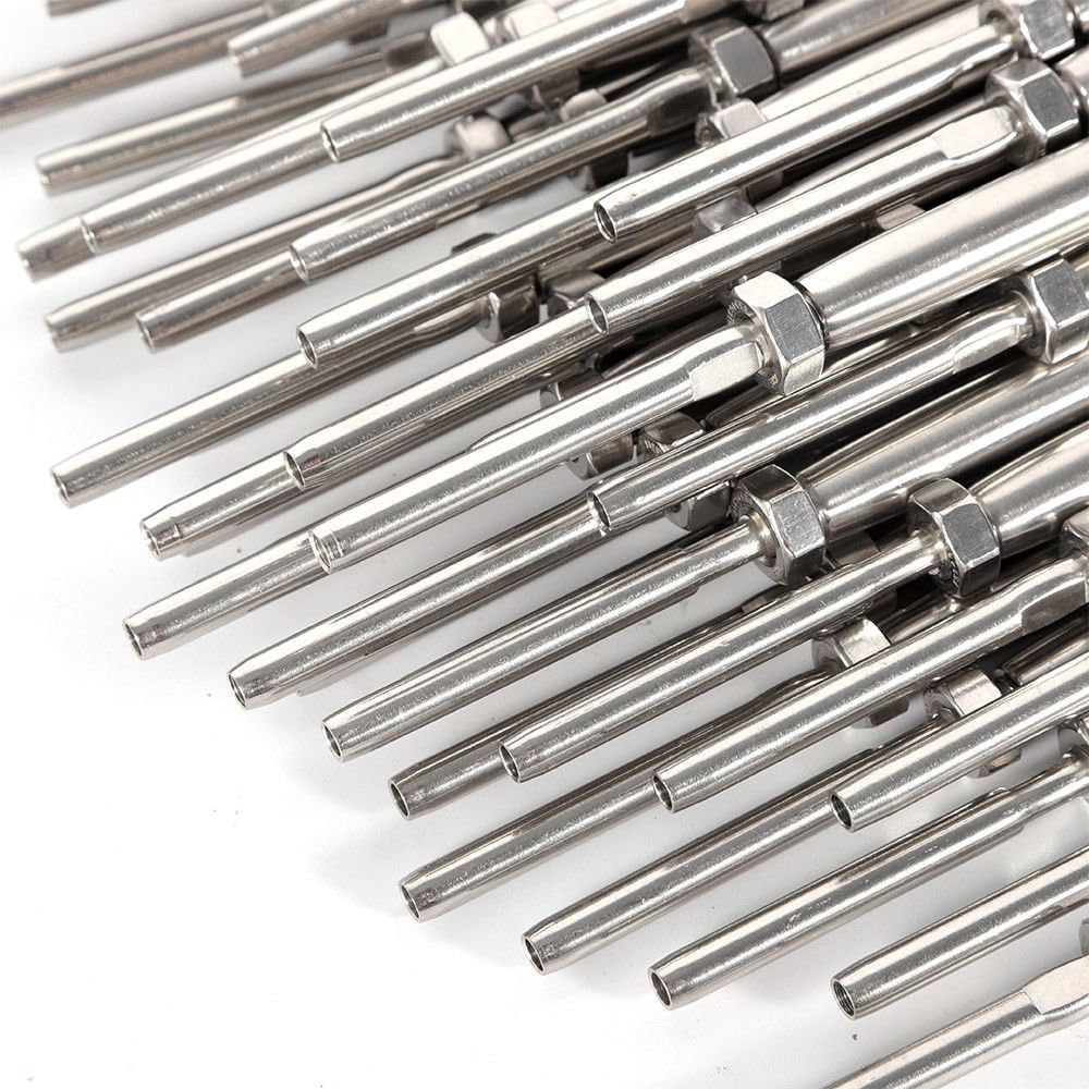 Stainless Steel Cable Tensioner Threaded Stud End Fitting E6408