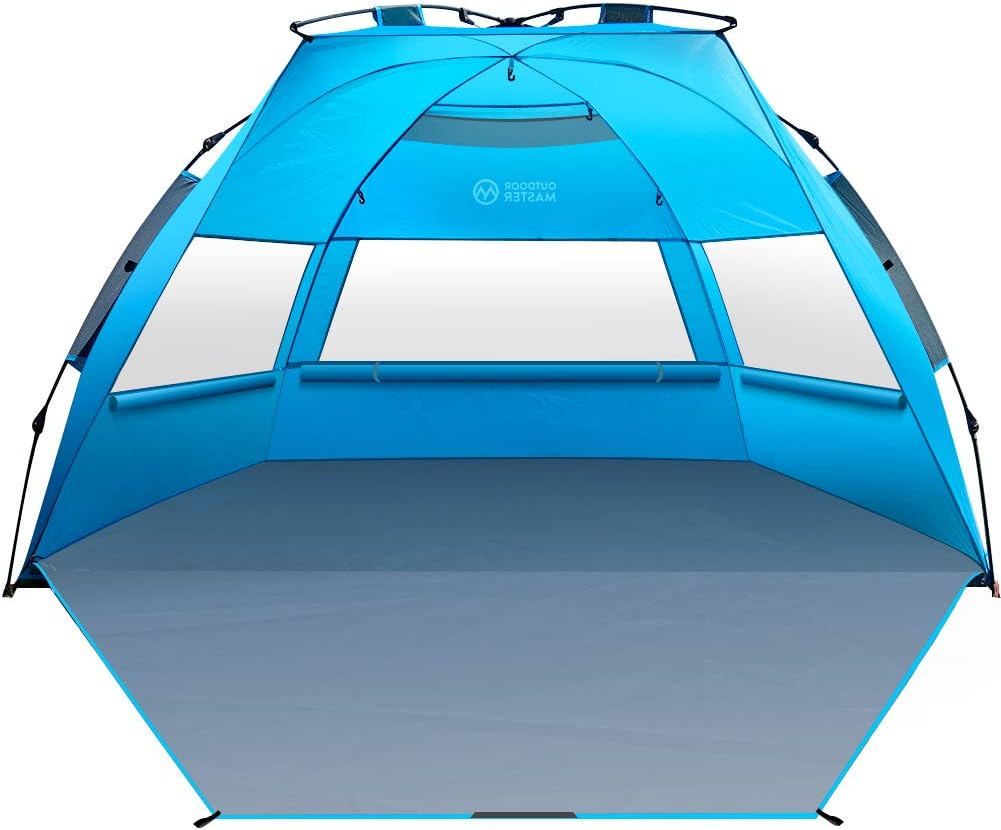 4 Person Pop Up Beach Tent with UPF 50+ UV Protection P879
