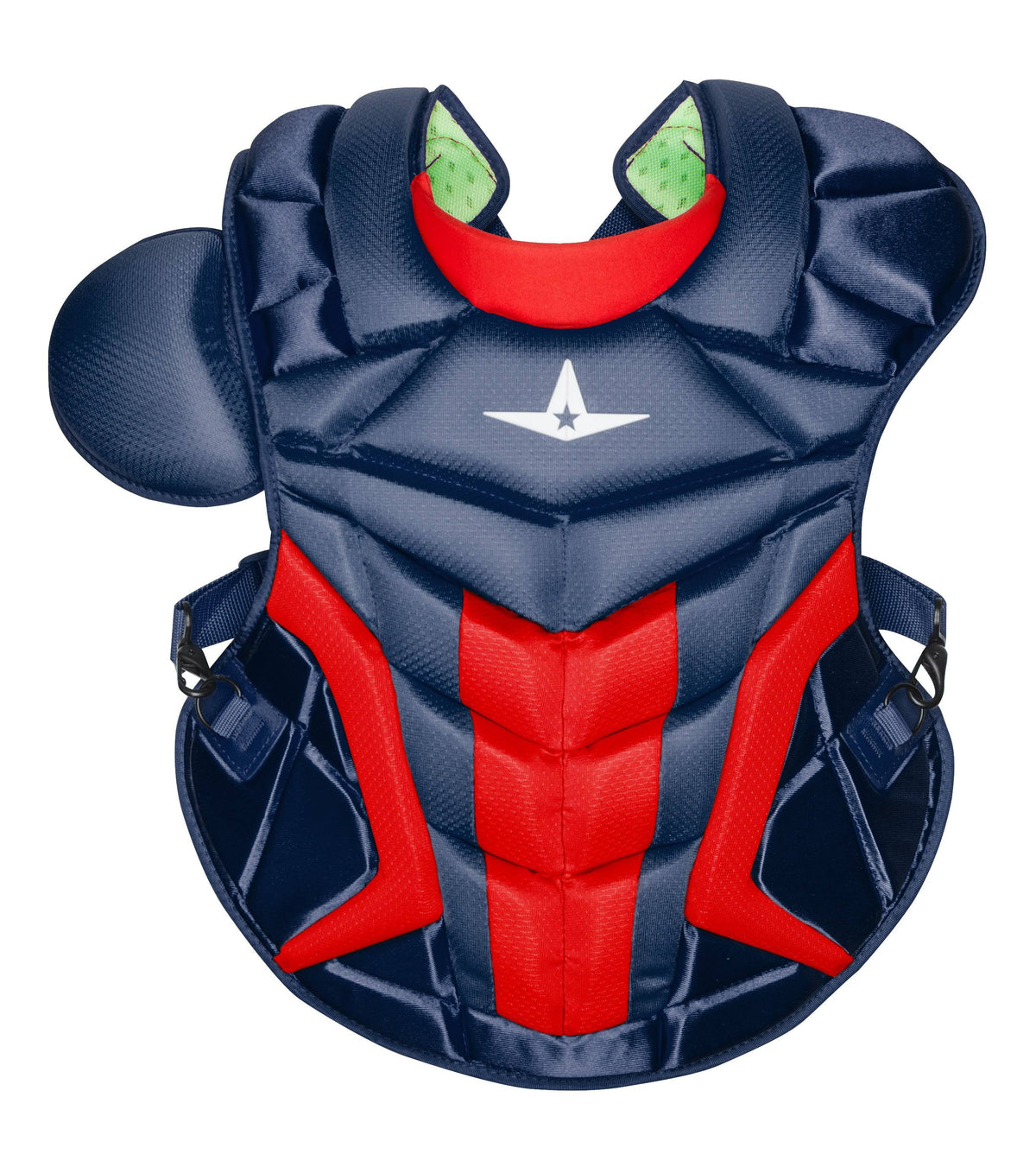 Chest Protector Navy/Scarlet B97620