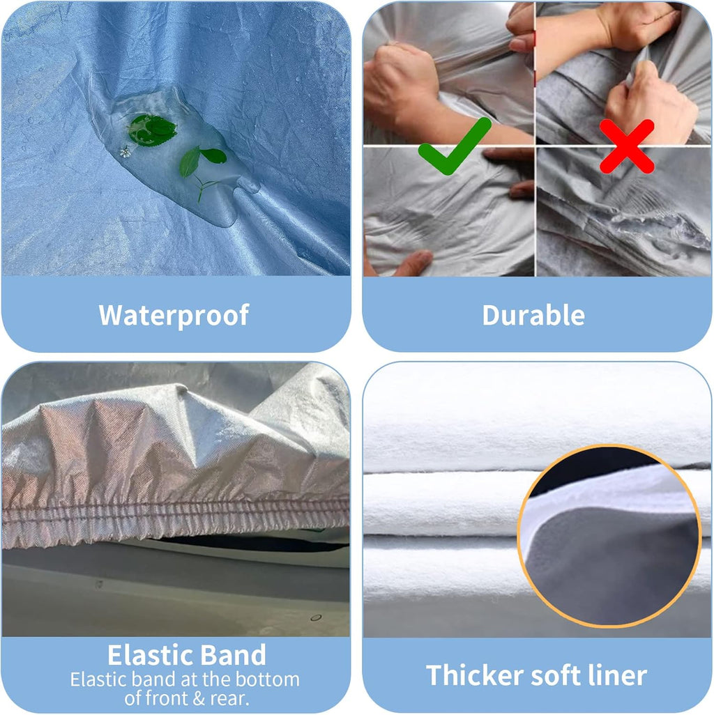 6 Layers Waterproof All Weather Truck Car Cover B3668