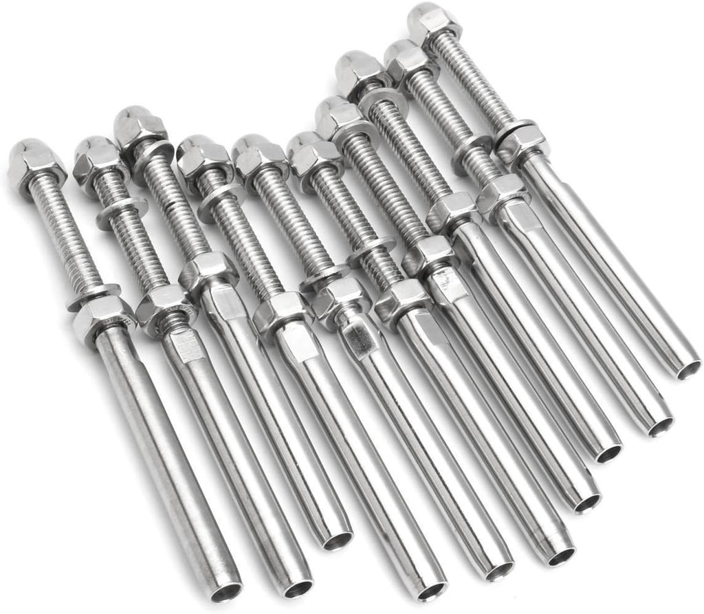 Stainless Steel Cable Tensioner Threaded Stud End Fitting E6408