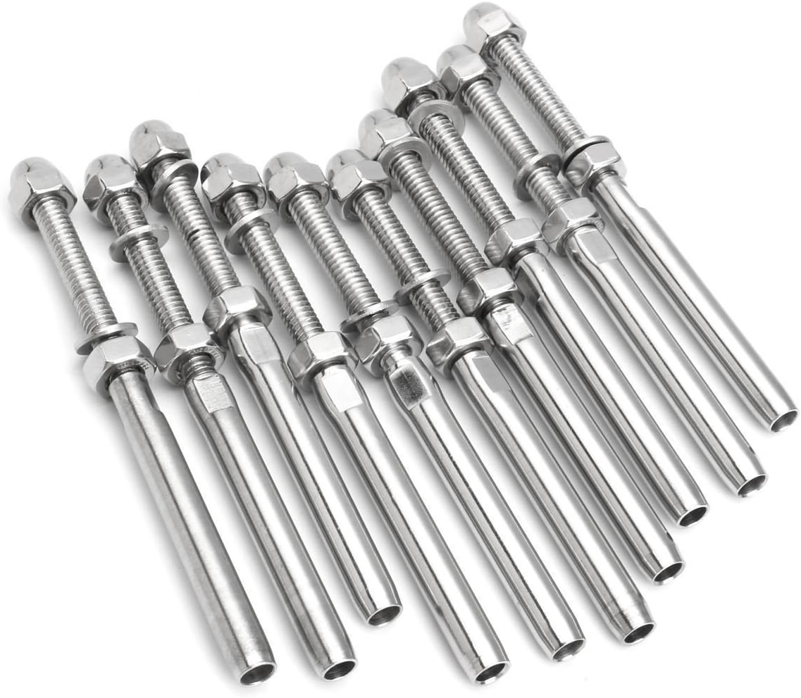 Stainless Steel Cable Tensioner Threaded Stud End Fitting E6408