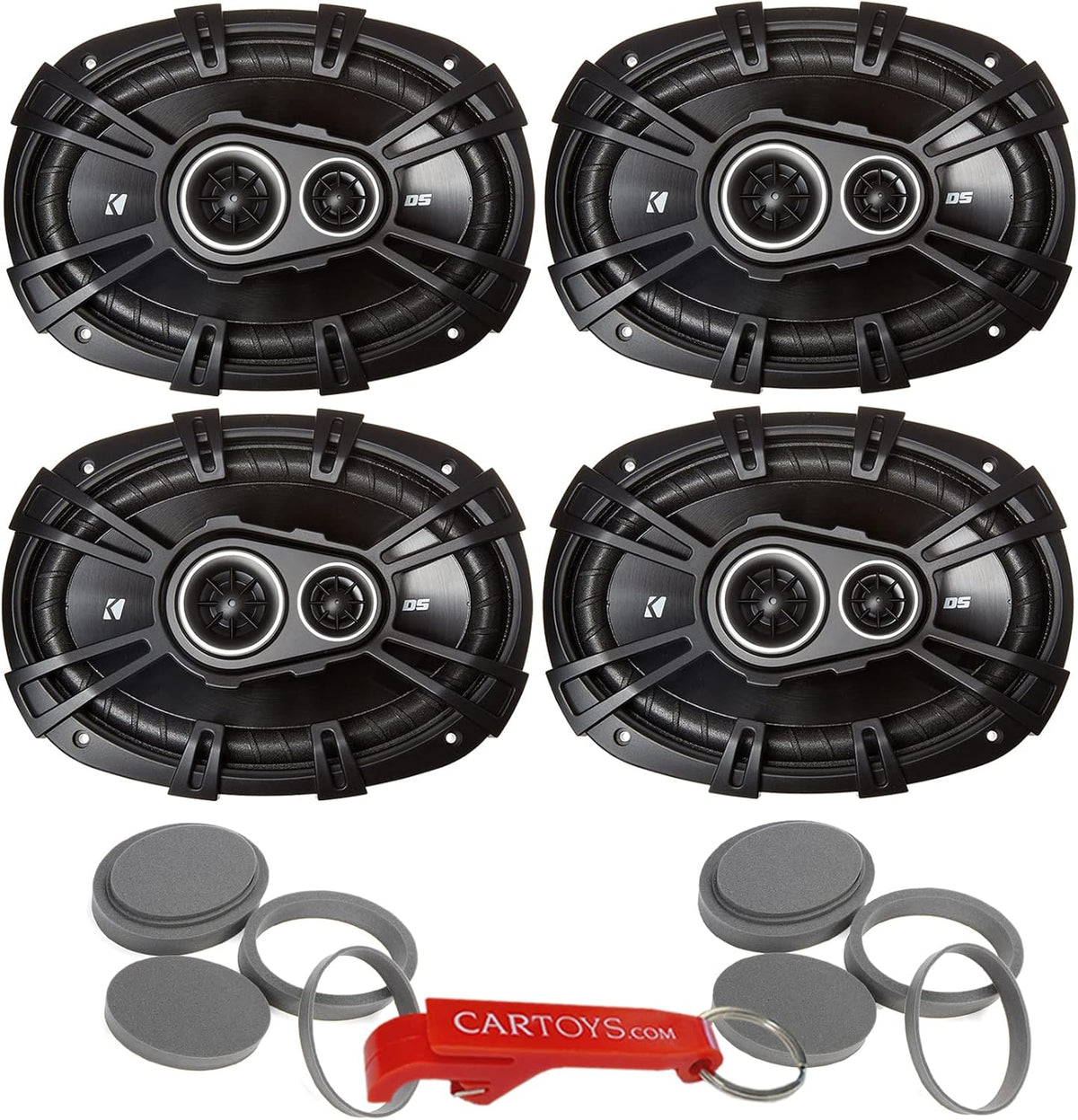 6x9 360 Watt 3-Way Car Audio Coaxial Speakers M650500