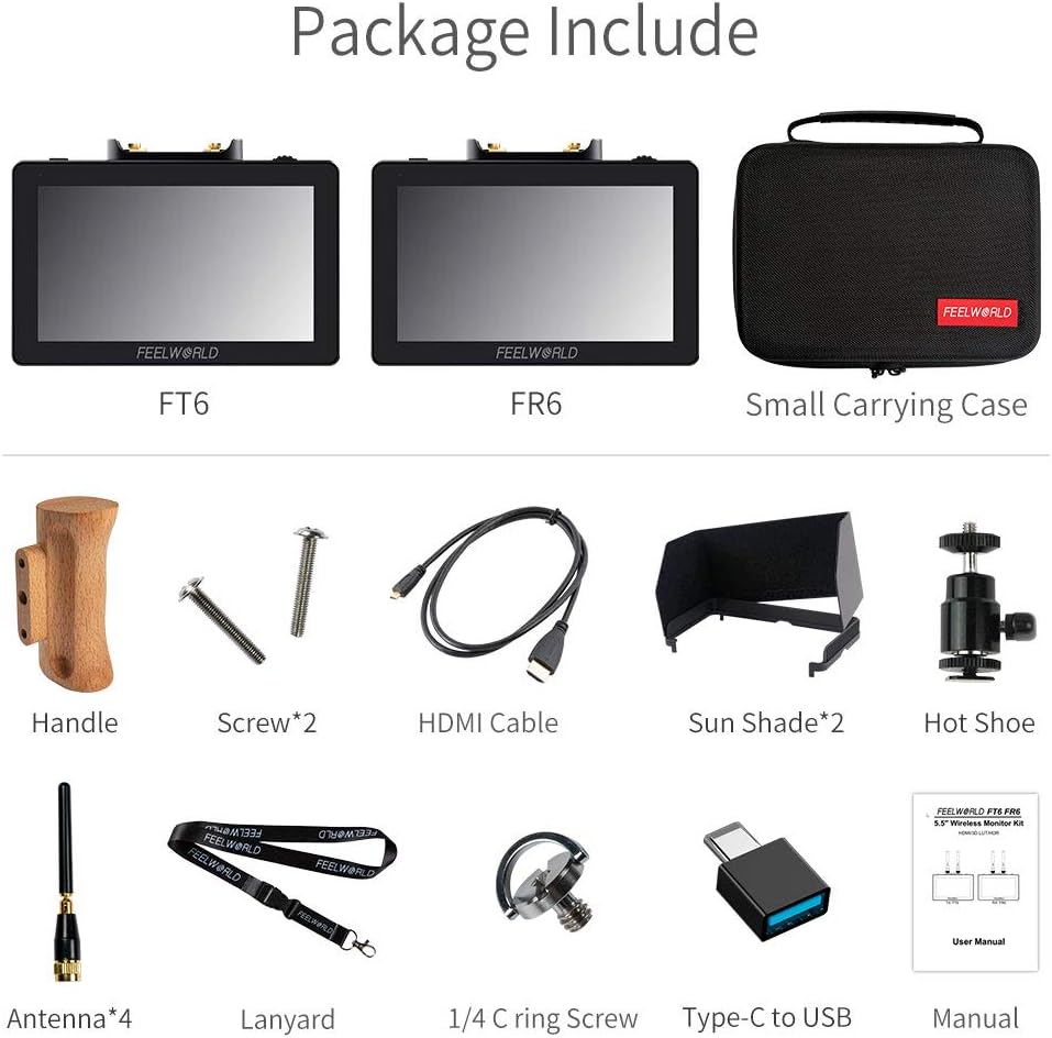 5.5 Inch Wireless DSLR Camera Field Monitor E426