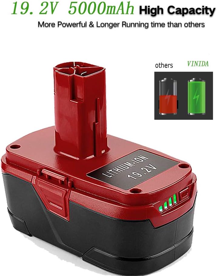 6000mAh 19.2V Lithium Battery 2 Pack I8004