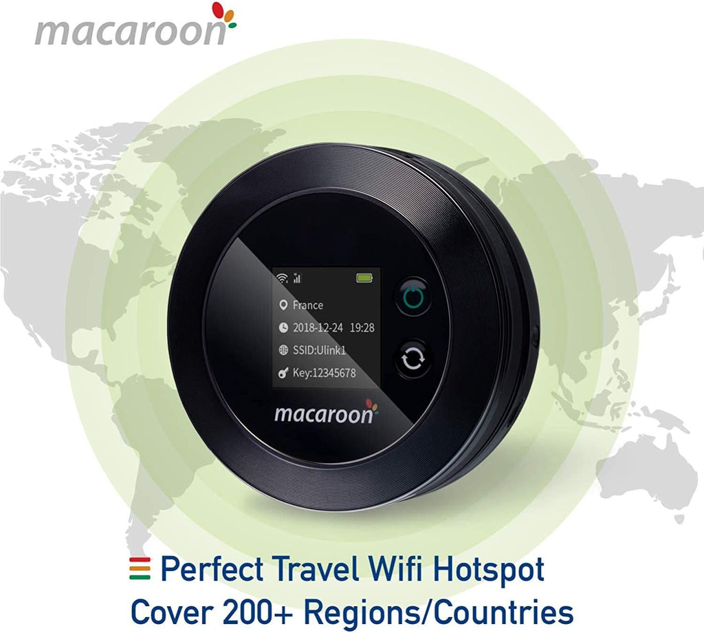 Mobile Wi-Fi Hotspot Portable Router with 12GB Data A35304
