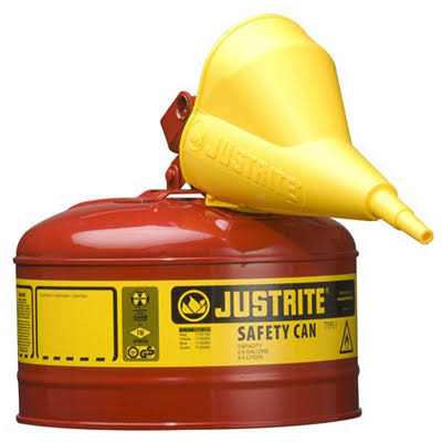 2.5 gal. Red Type 1 Safety Can J2197
