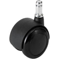 Black Hard Floor Casters, 5 count A9219
