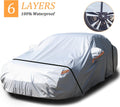 Waterproof All Weather Car Cover with Zipper C6564