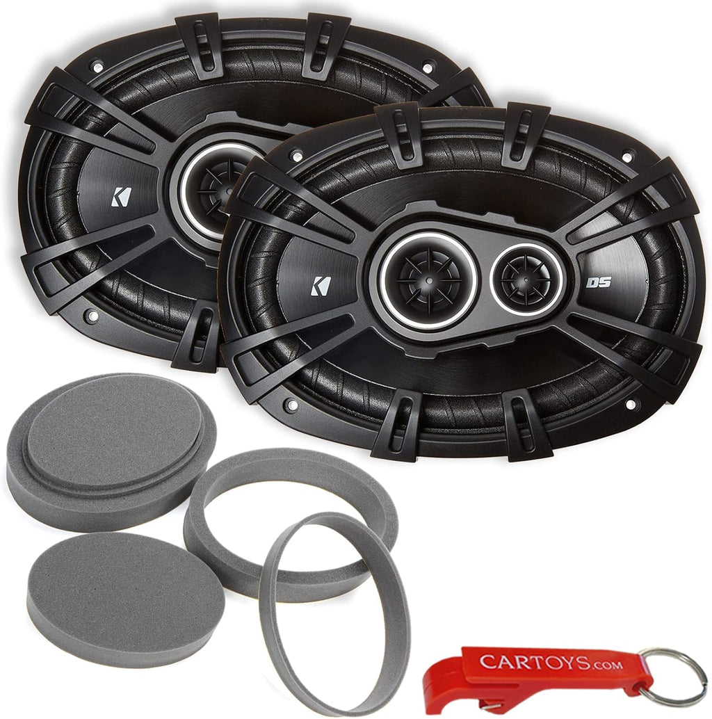 6x9 360 Watt 3-Way Car Audio Coaxial Speakers M650500