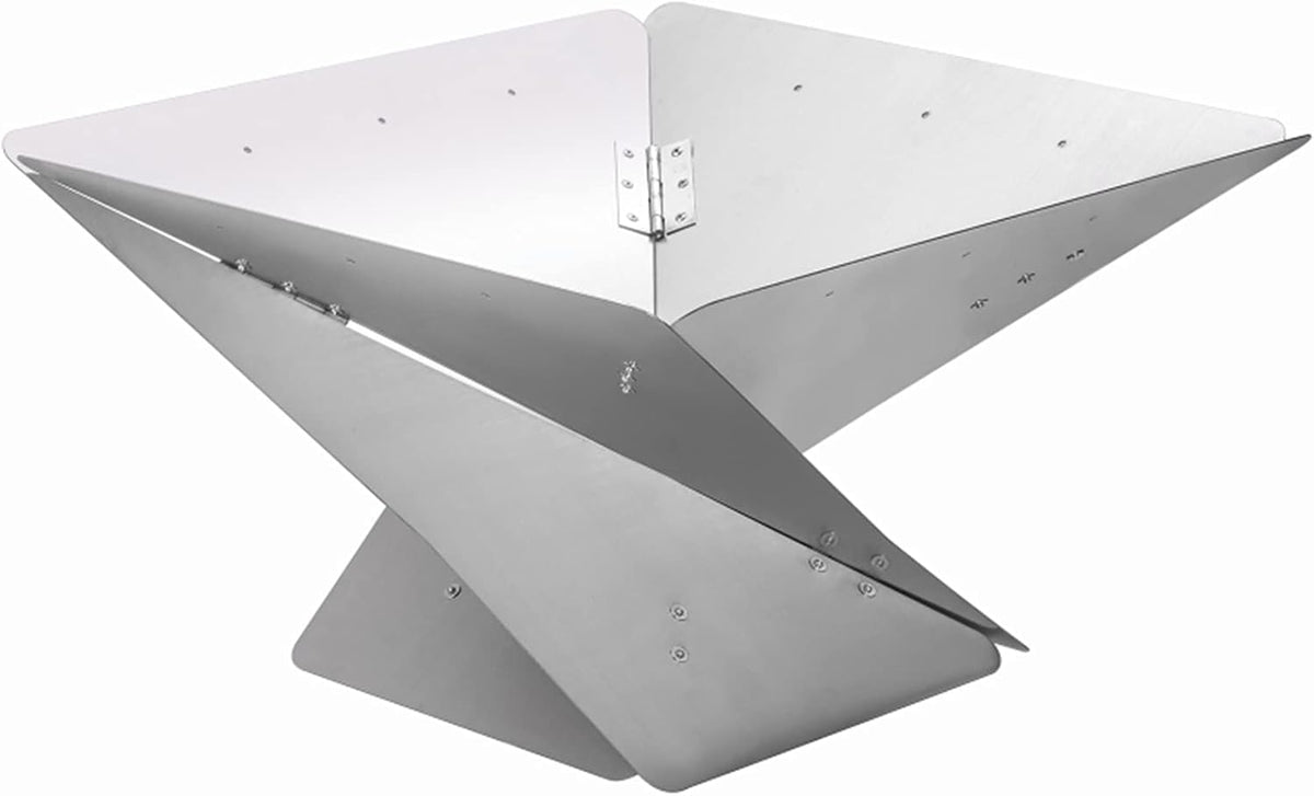 Foldable Large Stainless Steel Fire Pit W645537