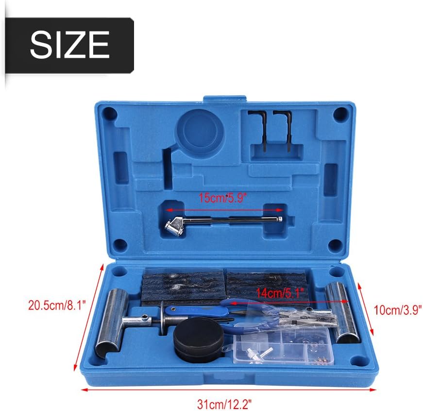 67 Pcs Tubeless Tire Repair Tool Kit M74013