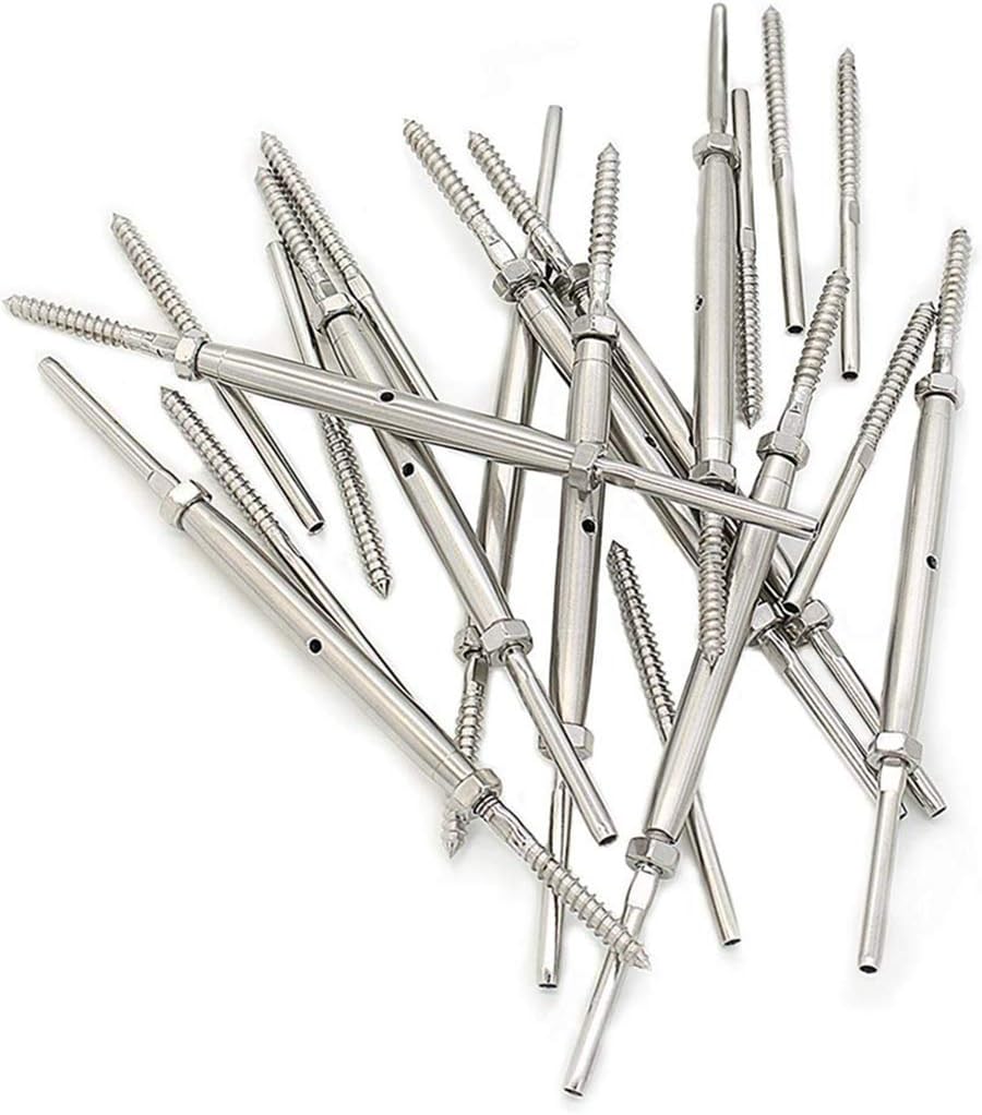 Stainless Steel Cable Tensioner Threaded Stud End Fitting E6408