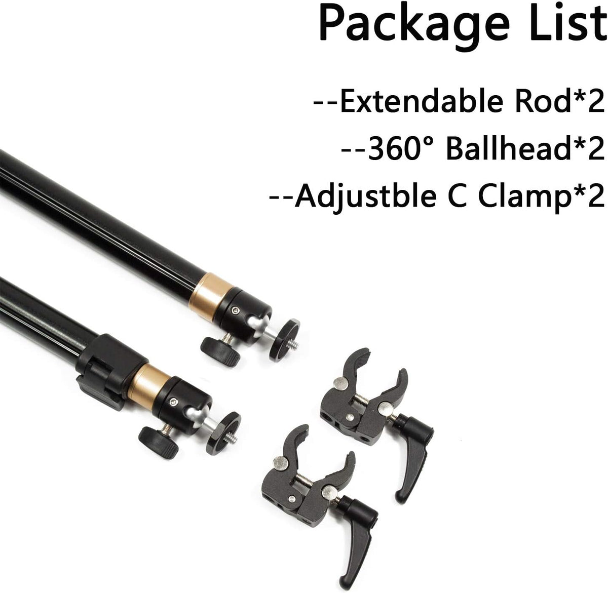 Camera Slider Support Arm Aluminum Alloy F27852