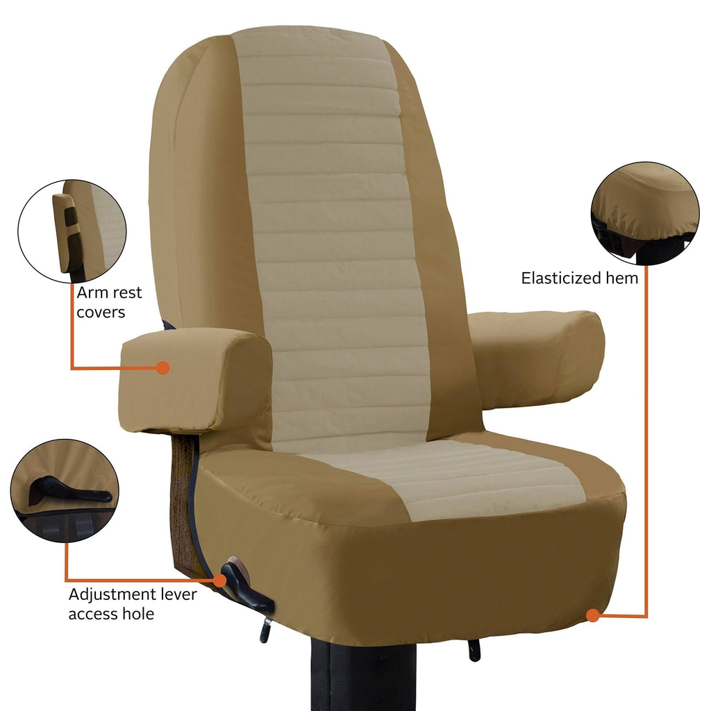 RV Captain Seat Cover 2 Pack G710
