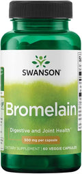 Bromelain 1200 Gdu 500 Milligrams 60 Veg Capsules Enzyme S521546
