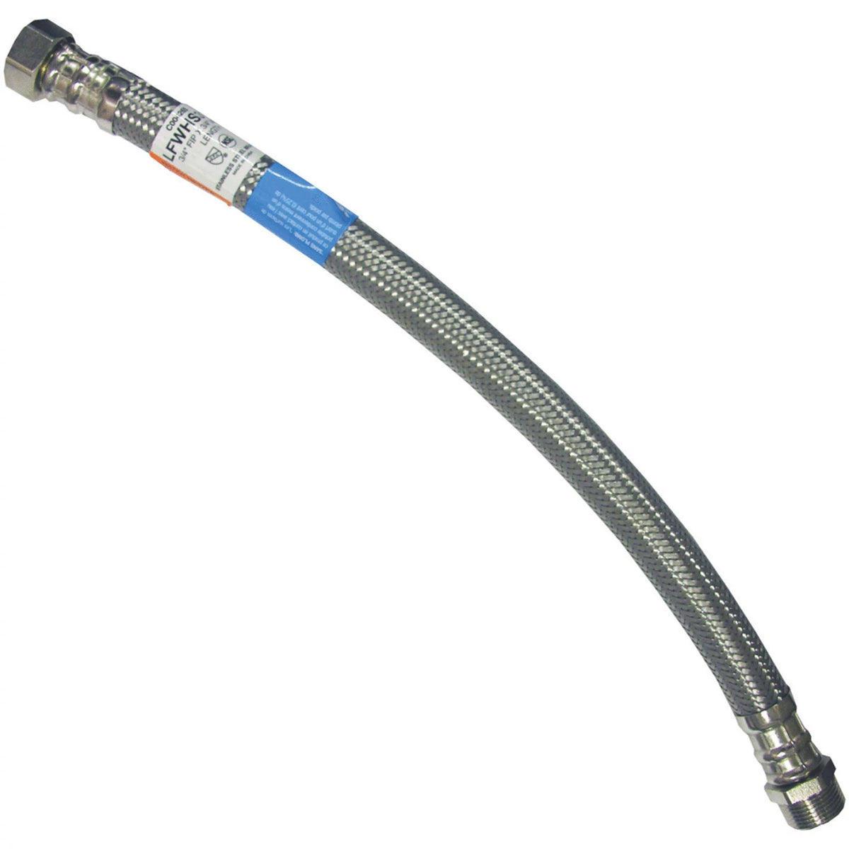 3/4 In. FIP X 3/4 In. MIP X 18 In. L Water Heater Connector Q518681