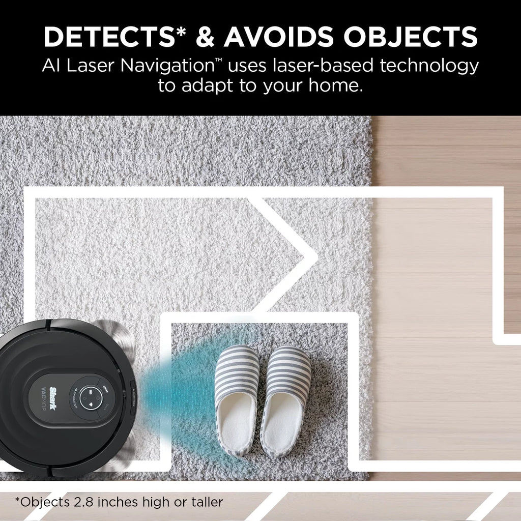 Wi-Fi Connected Robot Vacuum and Mop M8125