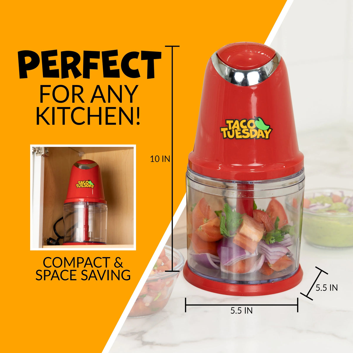 2-Speed Salsa & Guacamole Chopper, 2 Cup Capacity P63539