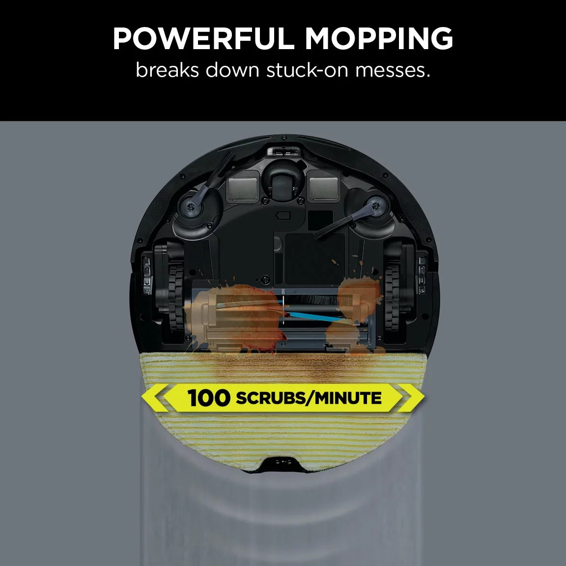 Wi-Fi Connected Robot Vacuum and Mop M8125
