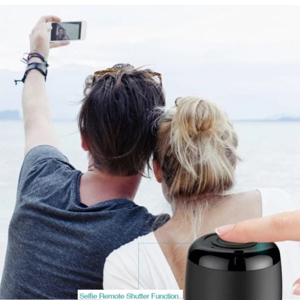 Silver Rechargeable Mini Wireless Speaker with Microphone J20302