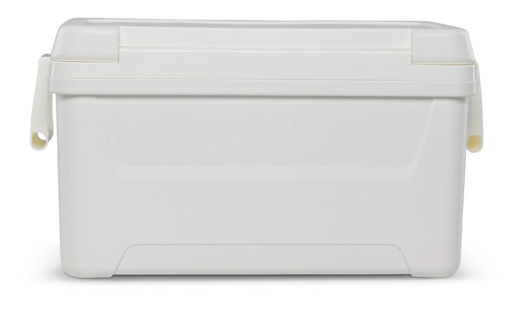 48 QT White Hard Sided Ice Chest Cooler T750629