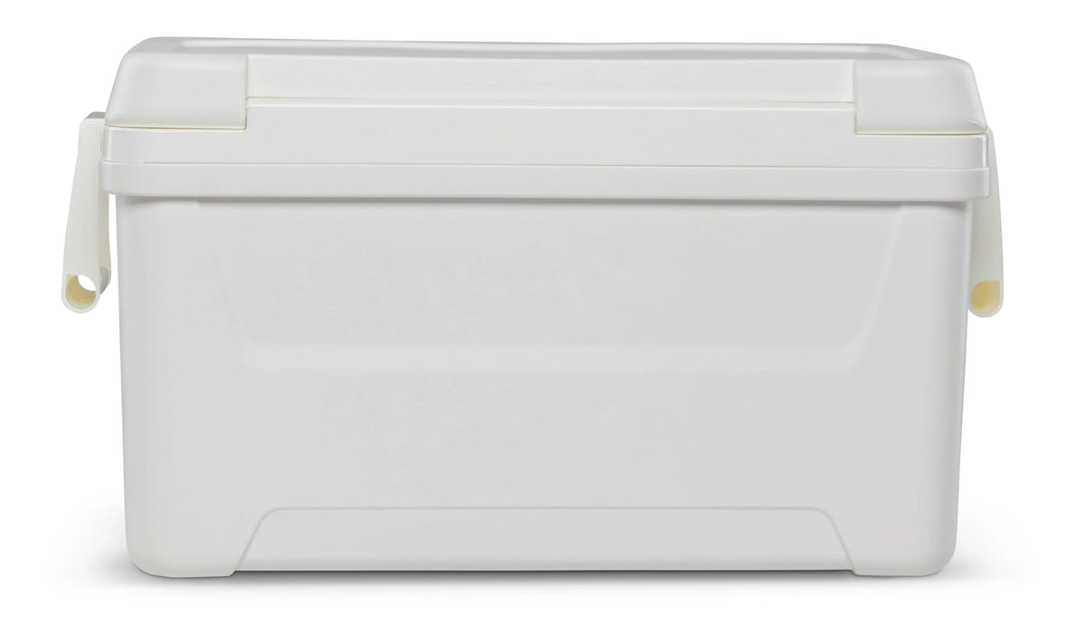 48 QT White Hard Sided Ice Chest Cooler T750629
