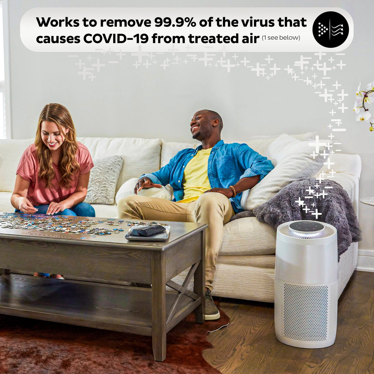 HEPA Quiet Air Purifier with Plasma Ion Technology V372