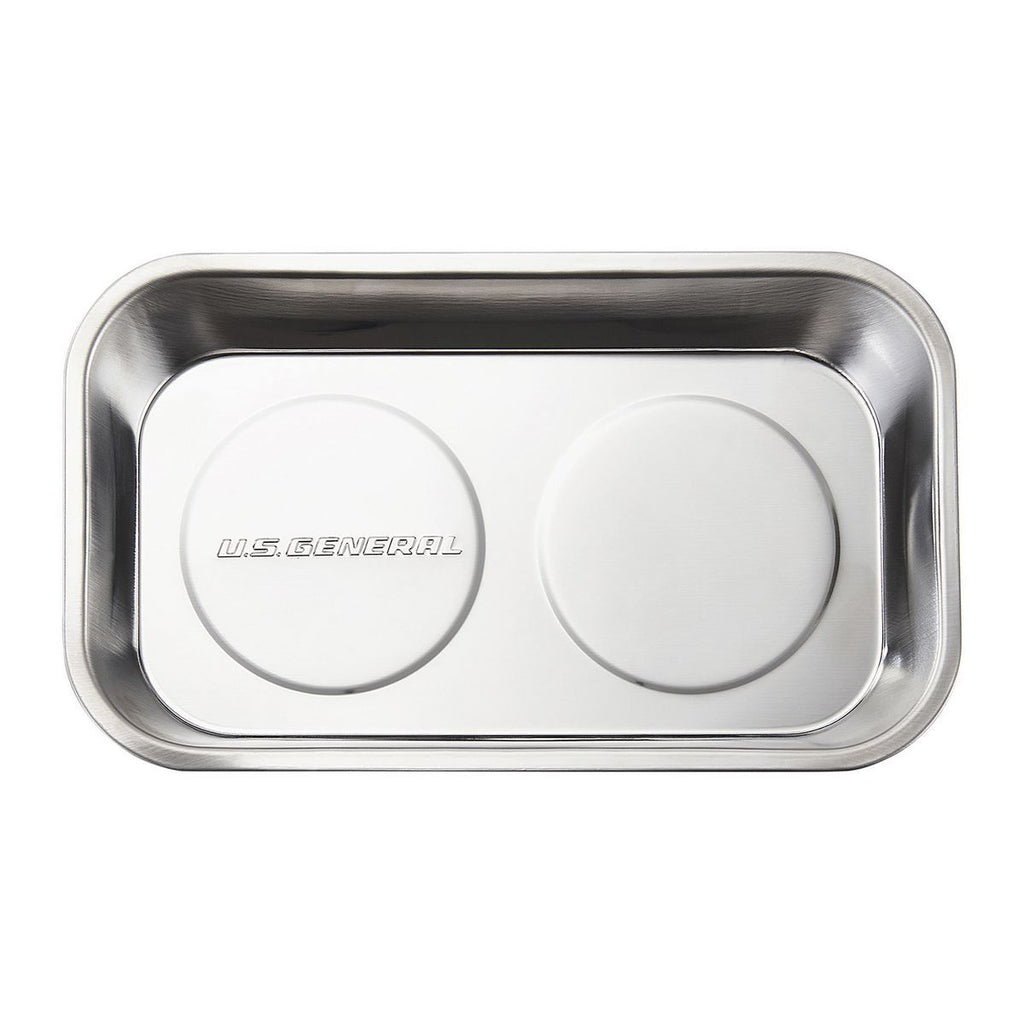 9-1/2 in. x 5-1/2 in. Magnetic Stainless Steel Parts Tray S3641