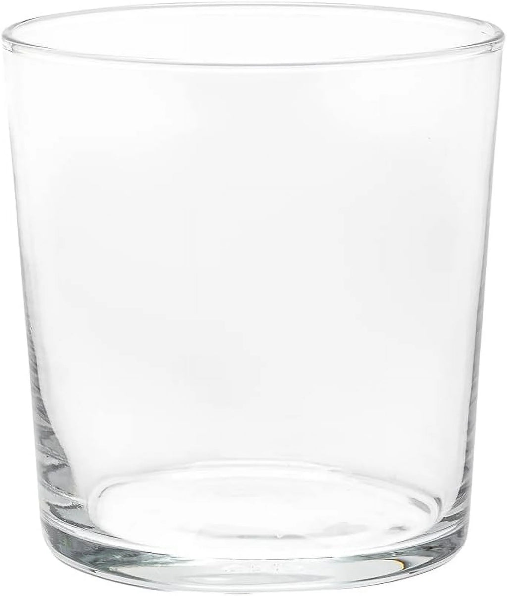 12.5 Ounce Double Old Fashioned Glasses Set Of 6 Clear Tempered Glassware Z144288